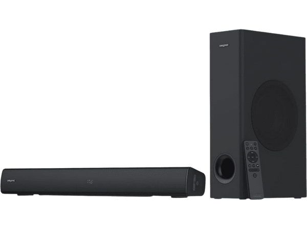 Barra de sonido - Creative Labs Stage V2, Con subwoofer, Sound Blaster, Bluetooth 5.0, USB, Negro