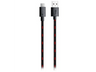 Accesorio Nintendo Switch - Ardistel, Compatible con Mando Pro, USB A a USB C, 3 m,  Negro, Rojo