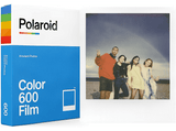 Película fotográfica - Polaroid Color Film 600, Sensibilidad ISO 640, 8 fotos,  107 por 88 mm, Blanco