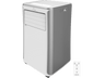 Aire acondicionado portátil - Cecotec ForceClima 9100 Soundless, 1010 W, 2268 fg/h, 4 modos, 2 velocidades, Silencioso, Mando a distancia, Blanco