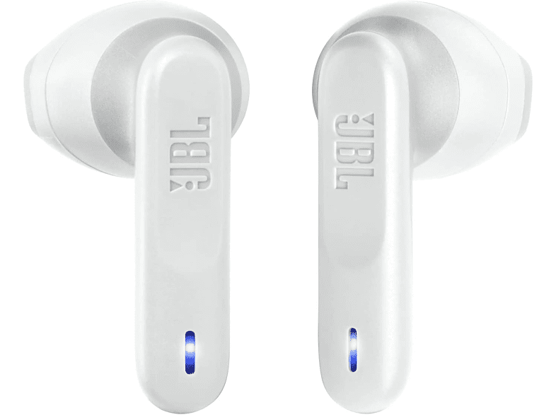 Auriculares True Wireless - JBL Wave Flex, Autonomía 32 h, Resistencia Agua IP54, Blanco