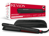 Plancha de pelo - Revlon RVST2211 Digital, 25 mm, 10 temperaturas, Hasta 235 °C, Negro