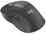 Ratón inalámbrico - Logitech Signature M650, 2000 ppp, 5 Botones, Bluetooth, Seguimiento óptico, Negro
