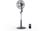 Ventilador de pie - Rowenta VU5675F0 Turbo Silence Extreme, 70 W, 1.4 m, 45 dB, 80 m³/min, 5 vel., Alcance 120°, Posición Silenciosa Nocturna, Gris