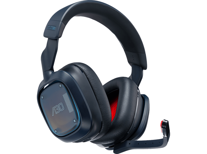 Auriculares gaming - Astro A30, Bluetooth, 27h de batería, Micrófono desmontable, Compatible con Playstation 4 y 5, PC/Móvil, Azul