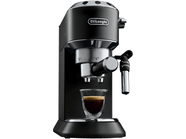 Cafetera express - De Longhi EC Dedica 685.BK, Bomba de presión Thermoblock, 1350 W, Negro