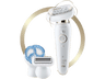 Depiladora - Braun Silk-épil 9 Flex 9010, Cabezal Flexible, 3 en 1, 40 pinzas, Depilación Fácil, Blanco