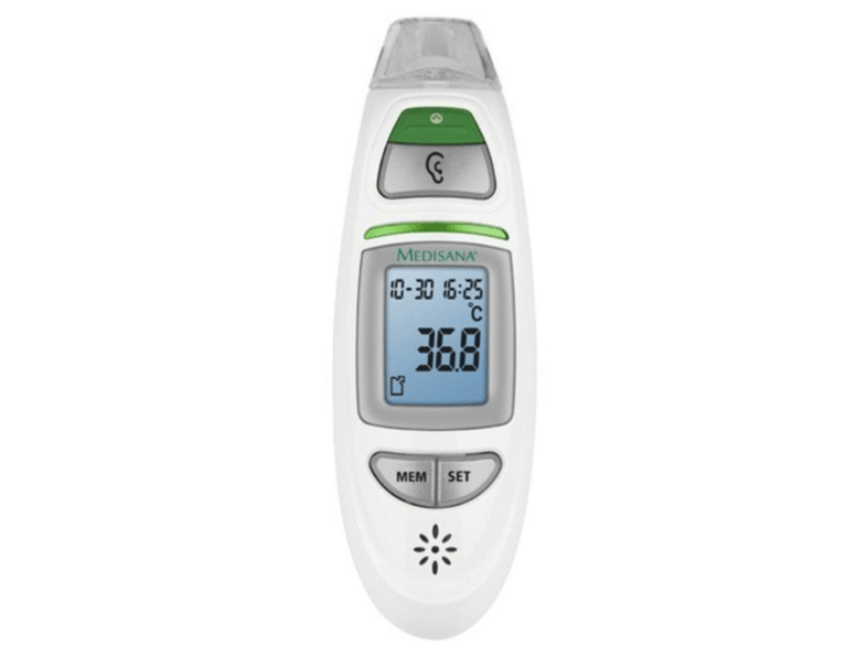 Termómetro - Medisana TM 750 Digital, Con infrarrojos, 30 memórias
