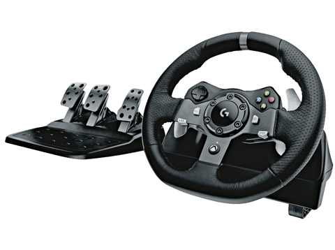 Volante - Logitech G920 Driving Force Racing Wheel, Xbox One, PC