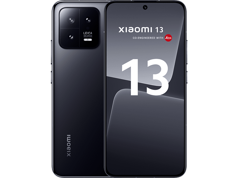 Móvil - Xiaomi 13, Negro, 256 GB, 8 GB RAM, 6.36 FHD+ AMOLED 120 Hz, Snapdragon® 8 Gen 2 , 4500 mAh, Android 13 - MIUI 14