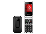 Móvil - Telefunken TM240 COSI, Para mayores, Bluetooth, 2.6 , 64 MB, Negro