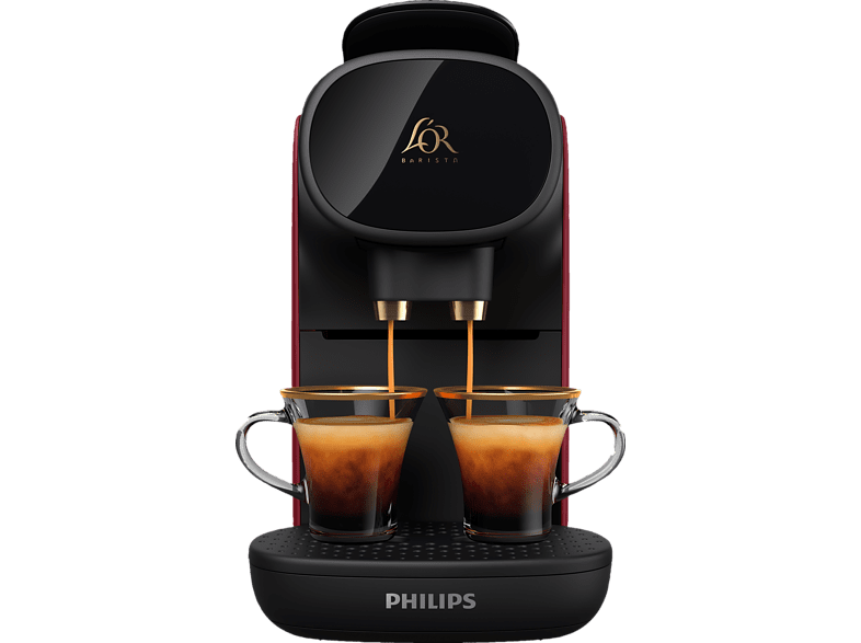 Cafetera de cápsulas - Philips LM9012/55 L'OR Barista Sublime, 2 tazas de espresso o 1 espresso doble, Negro
