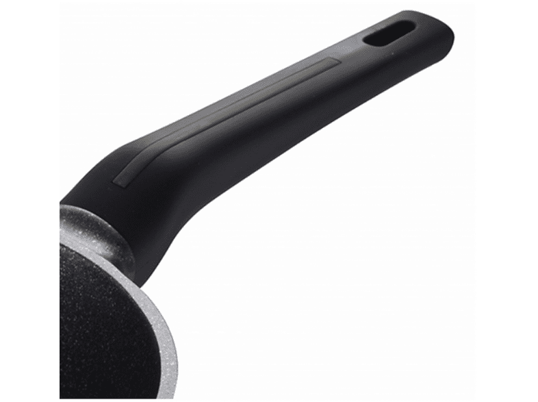 Sartén - San Ignacio SG-6374, 32 cm, Aluminio, Con mango, Negro