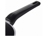 Sartén - San Ignacio SG-6374, 32 cm, Aluminio, Con mango, Negro
