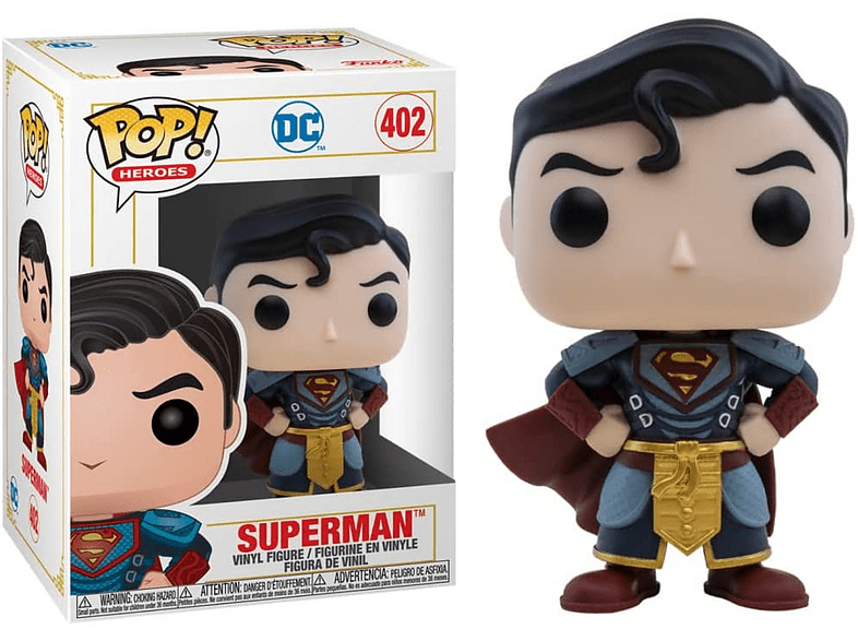 Figura - Funko POP! Heroes: Imperial Palace Superman, Vinilo, 9.50 cm, Multicolor