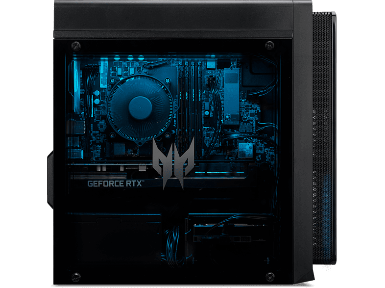 PC gaming - Acer Predator Orion 300 PO3-640, Intel® Core™ i7-12700F, 16GB RAM, 1TB SSD, GeForce RTX™3060, Windows 11 Home (64 Bit), Negro
