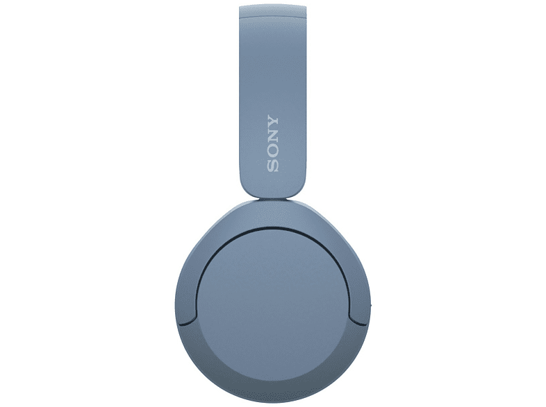 Auriculares inalámbricos - Sony WH-CH520, Bluetooth, 50 horas de autonomía, Carga rápida, 360 Audio, Conexión multipunto, Cascos estilo diadema, Azul