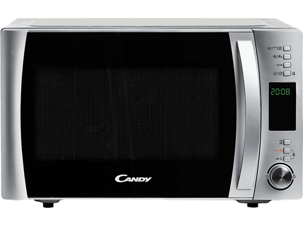 Microondas - Candy COOKinAPP CMXG22DS, 800W, 5 niveles, 22l, Función Grill, Descongelación, Función Eco, Inicio diferido, Inox