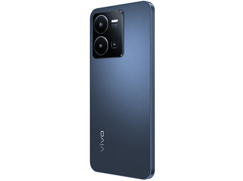 Móvil - vivo Y35, Starlit Blue, 256GB, 8GB, 6.58 Full HD+, Snapdragon 680, Triple cámara 50MP, 5000 mAh, Dual SIM, Android