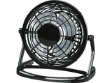 Mini ventilador de sobremesa - Hama 12196 USB Desk Fan, Negro