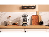 Cafetera express - Cecotec Cafelizzia 890 Dark, 1350W, Calentamiento rápido, 20 bar, 1.2 L, 2 tazas, Negro