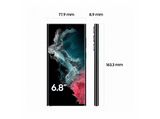 Móvil - Samsung Galaxy S22 Ultra 5G, Black, 256 GB, 12 GB RAM, 6.8 QHD+, Exynos 2200, 5000 mAh, Android 12