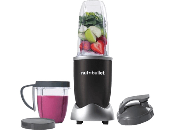 Batidora de vaso - Nutribullet NB907B, 900 W, 6 cuchillas, Negro
