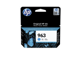 Cartucho de tinta - HP 963, Cian, 3JA23AE