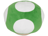 Peluche - Sherwood Mushroom, Super Mario, 1 Up, 16 cm, Verde
