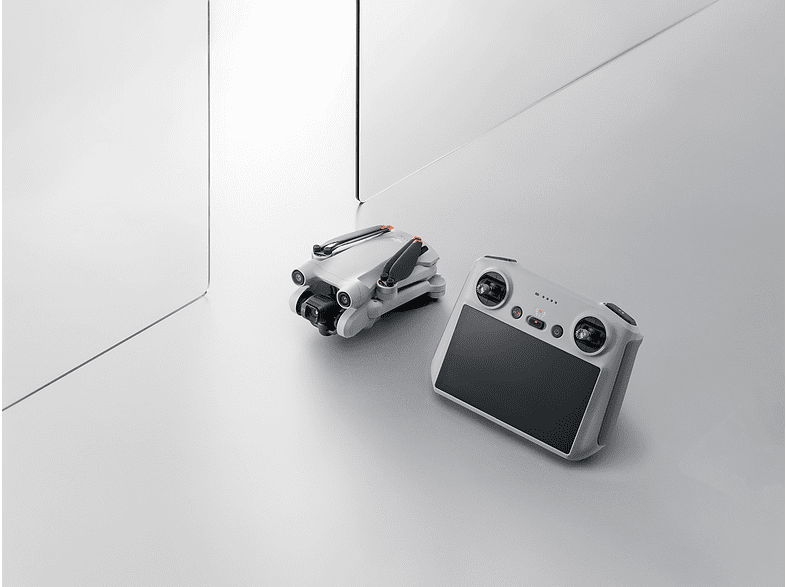 Mini Drone - DJI MINI 3 PRO (DJI RC), 48 MP, Vídeo 4K, Hasta 35 min, Wi-fi, Bluetooth, Blanco
