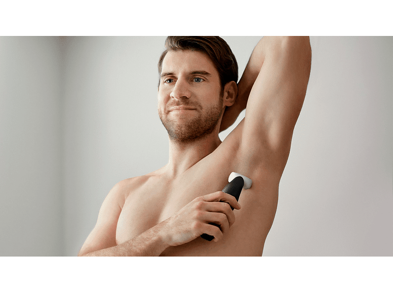 Afeitadora corporal - Philips BG3005/15 Bodygroom series 3000, Autonomía 40 min, Apto para ducha, Negro