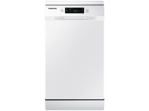Lavavajillas - Samsung DW50R4070FW/EC, Independiente, 6 programas, 45 cm, AutoOpen, Blanco