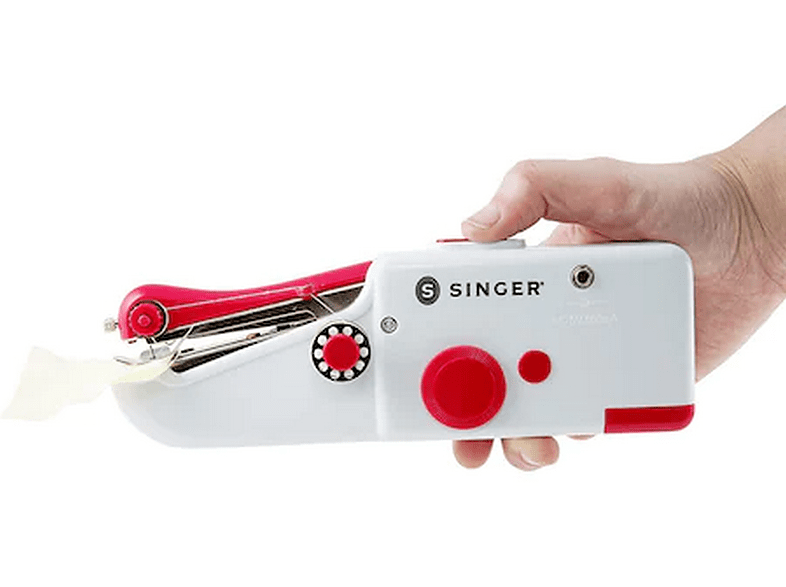 Máquina de coser - Singer 220017123, De Mano, Potencia 4.8 W, Blanco
