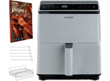 Freidora de aire - Cosori KOSP0015EUN Dual Blaze Chef Edition,1700W,  6.4l, 12 Preajustes,Sistema 360 ThermoIQ