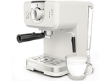 Cafetera express - Moulinex XP330A10 Opio Soleil, Bomba de presión 15 Bares, Boquilla de vapor, 240 V, 1.5 L, 2, Marfil