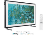 TV QLED 32 - Samsung The Frame QE32LS03TCUXXC, Smart TV, Full HD, HDR10+, Tizen, Negro