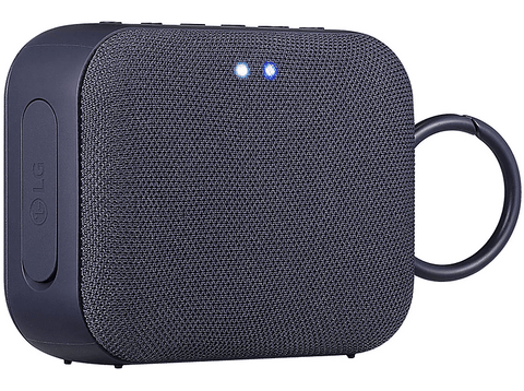 Altavoz inalámbrico - LG XBOOM Go PN1, Hasta 5 h, 3 W, Bluetooth, USB-C, Jack de 3.5 mm, Azul