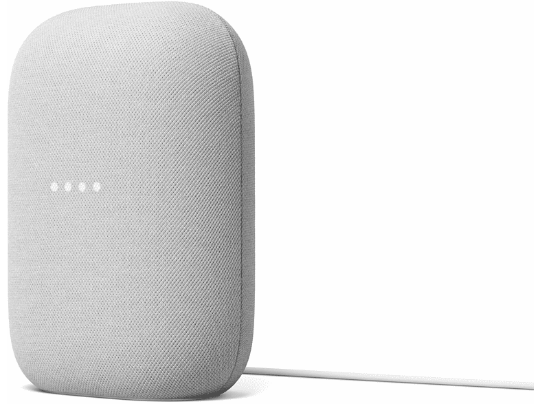 Altavoz inteligente - Google Nest Audio, Asistente de Google, Tecnología Voice Match, Blanco