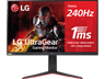 Monitor gaming - LG 32GQ850-B, 31.5", QHD, 1 ms, 144 Hz, USB, HDMI, Negro