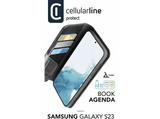 Funda - Cellular Line BOOKAG2GALS23K, Para Samsung Galaxy S23, Cierre magnético, Negro