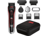 Cortapelos - Rowenta Multiaccesorios 10 en 1 TN944MF0, 120 min, Negro y Rojo