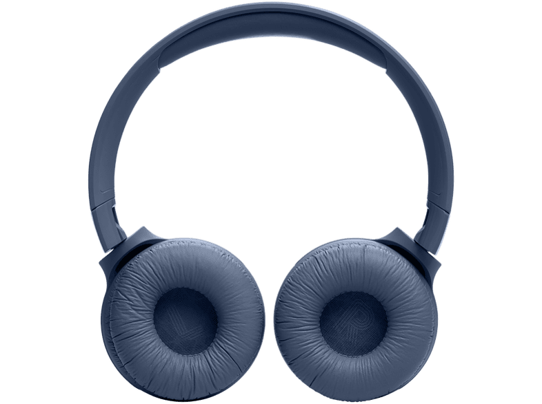 Auriculares inalámbricos - JBL Tune 520BT, Bluetooth 5.3, Autonomía 57 horas, Plegables, Azul