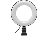 Aro de luz - Nacon Bigben, Para vlogging, Telón de fondo verde, LED, Universal, Negro