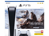Consola - Sony PS5 Stand, 825 GB, 4K UHD Blu ray, Blanco + Juego Final Fantasy XVI (código descarga) + Contenido digital descargable*