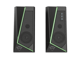 Altavoces para PC - Trust GXT 609 Zoxa, RGB de 6 modos, 12W RMS, 2 unidades, Negro