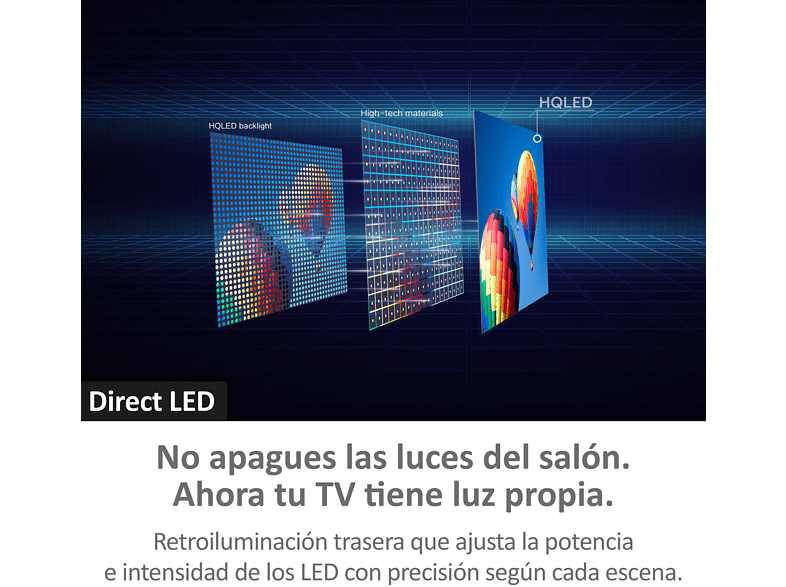 TV LED 55- Haier S8 Series H55S800UG, Smart TV (Android TV 11), UHD 4K, Dolby Atmos-Vision, Altavoces Frontales, Control por Voz, Dbx-tv®, Negro