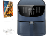 Freidora de aire - Cosori KOSP0012EUN Premium Chef Edition, 1700W, 5.5l, 11 Programas, 205°C, Libro de recetas