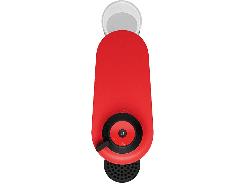 Cafetera de cápsulas - Nespresso® Krups Vertuo Pop XN920510, 1500 W, 0.56 L, Tecnología Centrifusion, Wi-Fi, Spicy Red