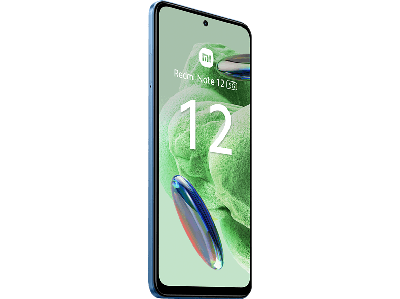 Móvil - Xiaomi Redmi Note 12 5G, Azul, 128 GB, 6 GB RAM, 6.67 AMOLED FHD+ 120Hz, Qualcomm Snapdragon® 4 Gen 1 - 2,2 Ghz, 5000 mAh, Android