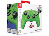 Mando - PDP Faceoff Wired Deluxe, Para Nintendo Switch, Con cable, Jack de 3.5 mm, Verde